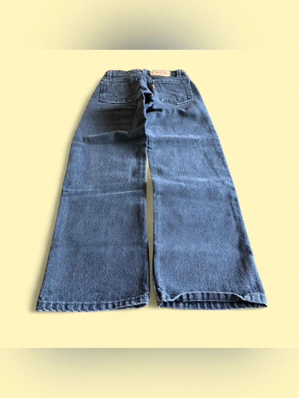 Vintage 90s Levi’s 562 Orange Tab Black Jeans Youth Size 10 USA Made